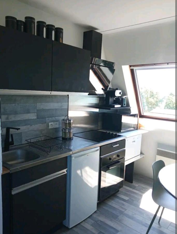 Appartement 45M2 - Proche Deauville - Vue Mer Bénerville-sur-Mer Kültér fotó